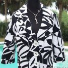 Cache LUXE $158 LINED SWING JACKET EVENT Top NWT S/M/L JACKIE-O CLASSIC BLK WHT Cache LUXE $158 LINED SWING JACKET EVENT Top NWT S/M/L JACKIE-O CLASSIC BLK WHT