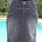 Cache $98 Denim BLACK WASH RHINESTONE STUD DETAIL Skirt NWT STRETCH YUMMY Cache $98 Denim BLACK WASH RHINESTONE STUD DETAIL Skirt NWT STRETCH YUMMY
