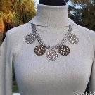 Cache $98 SILVER METALLIC STRETCH Turtle Neck Top NWT XS/S YUMMY SOFT Cache $98 SILVER METALLIC STRETCH Turtle Neck Top NWT XS/S YUMMY SOFT
