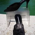 Donald Pliner $255 COUTURE SUEDE LEATHER SLIDE Shoe NIB MOIREE ELASTIC NEW