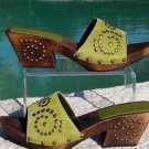 Donald Pliner $225 COUTURE WESTERN PLATFORM SANDAL Shoe NIB 9 METAL STUD Donald Pliner $225 COUTURE WESTERN PLATFORM SANDAL Shoe NIB 9 METAL STUD