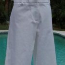 Cache $88 STRETCH LINEN BLEND CITY SHORT BERMUDA Pant NWT 10/12 M/L WINTER WHITE Cache $88 STRETCH LINEN BLEND CITY SHORT BERMUDA Pant NWT 10/12 M/L WINTER WHITE