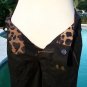 Cache $88 SNAP EMBELLISHED Pant NWT XS/S CROP STRETCH 0/2/4 ANIMAL TRIM