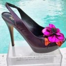 Donald Pliner COUTURE $395 METALLIC LEATHER Shoe NIB PLATFORM PEEP-TOE NEW Donald Pliner COUTURE $395 METALLIC LEATHER Shoe NIB PLATFORM PEEP-TOE NEW