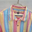 TOMMY BAHAMA $$$ RARE MULTI COLOR STRIPE SIGNATURE SPORT CASUAL SHIRT XL LN EUC TOMMY BAHAMA $$$ RARE MULTI COLOR STRIPE SIGNATURE SPORT CASUAL SHIRT XL LN EUC