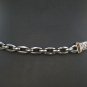 Cache $88 pLEATHER SNAKE METAL CHAIN LINK DESIGN BELT Top NWT S/M TOP PANT