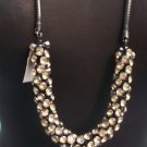 CHICO'S Chicos $108 CONVERTIBLE NECKLACE + BRACELET NWT ADJUST LENGTH GEMSTONE
