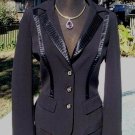 Cache Tuxedo Silk Trim Top Jacket New Size 0/2/4/6/8 LINED Classic $228 NWT