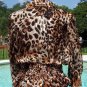 Cache Luxe 100% Silk Lot 2 pcs Cami Top New M/L Animal Print Event $148 NWT