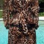 Cache Luxe 100% Silk Lot 2 pcs Cami Top New M/L Animal Print Event $148 NWT