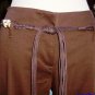 Cache Lot 2 Leather Bead Belt + Pant New 0/2/4/6/8/10/12 Cotton Spandex $118 NWT