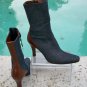 Stuart Weitzman Taupe Textured Shoe Pump EUC Size 7.5 2 1/2" heel Classic