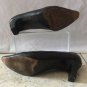 Stuart Weitzman Navy Blue Textured Shoe Pump Size 7.5 2 1/2" heel Classic