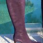 Donald Pliner Couture Suede Leather Boot Shoe Full Side Zipper New $495 NIB