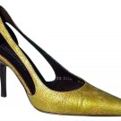 Donald Pliner Couture Antique Patent Leather Shoe New Cut Out Sides Sleek $250 Donald Pliner Couture Antique Patent Leather Shoe New Cut Out Sides Sleek $250