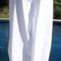 Cache White Black Trim Comfort Crop Pant Stretch Size 2/4/6/8 S/M Lined NWT $108