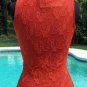 Cache Sheer Illusion Lace Back Peek A Boo Mesh Front Cami Top New Sz XS/S/M $88