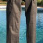 Cache Embellished Jean Pant Cargo Denim Zipper Leg Rhinestone Stretch $128 NWT