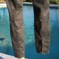 Cache Embellished Jean Pant Cargo Denim Zipper Leg Rhinestone Stretch $128 NWT