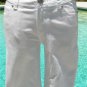Cache Metallic Tattoo Embroidery Jean Pant New Size 0/2 XS Crop Stretch $98 NWT