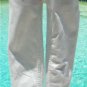 Cache Metallic Tattoo Embroidery Jean Pant New Size 0/2 XS Crop Stretch $98 NWT