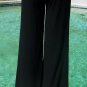Cache Black Pant New Size 0/2 XS Stretch Flat Front Self Belt Style NWT $138