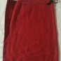 Authentic ESCADA Purse shoe Bag Dust Bag Dust Cover Sleeper 9" X 12" red