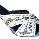 Donald Pliner Couture Nappa Leather Shoe NIB Criss Cross Sandal Embroidery $265 Donald Pliner Couture Nappa Leather Shoe NIB Criss Cross Sandal Embroidery $265