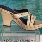 Cache Stretch Pant Removable Wood Bead Belt New Sz 10/12 M/L Sand Color $118 NWT