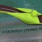 Donald Pliner HELLI Mesh Elastic Leather Slide Shoe NIB Buckle Detail 8 $225