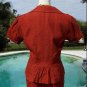 Cache 100% Raw Silk Removable Self Belt Crop Pant New 0/2/4/6/8/10/12 $108 NWT