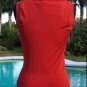 Cache Stretch Key Hole Cut Out Ruched Bust Top New Size S/M Body Hugging NWT $88