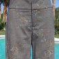Cache Stretch Work Crop Dress Pant New Size XS/S/M 0/2/4/6/8 Embroidery NWT $118