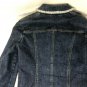 Cache Denim Jacket Rhinestone Buttons New Lined Boucle Tweed Trim Size 10 M NWT
