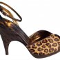 Donald Pliner Couture Gator Platform Leather Shoe Hair Calf Size 6 NIB $350