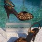 Donald Pliner Couture Gator Platform Leather Shoe Hair Calf Size 6 NIB $350