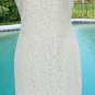 Cache Black Day Event Dress Stretch LBD Multi Grommet Embellished Ruched Size L