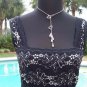 Cache Sheer Illusion Lace Mesh Cami Top New XS/S/M Black White Stretch NWT $98