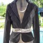 Cache Velvet Self Belt Sequin Event Jacket Top New Size XS/S/M/L Lined $198 NWT