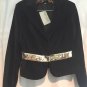 Cache Velvet Self Belt Sequin Event Jacket Top New Size XS/S/M/L Lined $198 NWT
