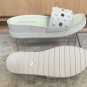 Donald Pliner Cava Leather Slide Luxe Nubuc New $198 NIB Sz 8