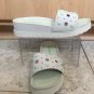 Donald Pliner Cava Leather Slide Luxe Nubuc New $198 NIB Sz 8