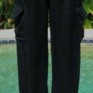 Cache Silk Elastic Waist Cuff Tie Ankle Cargo Pant New Sz 2/4/6 XS/S $118 NWT Cache Silk Elastic Waist Cuff Tie Ankle Cargo Pant New Sz 2/4/6 XS/S $118 NWT
