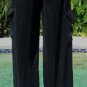 Cache Silk Elastic Waist Cuff Tie Ankle Cargo Pant  New Sz 2/4/6 XS/S $118 NWT