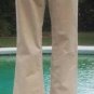 Cache Thin Cord Silver Stud Animal Trim Inside Jean Pant New Detail Stitch $98