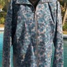 CHICO'S Chicos 3 Leather Suede Jacket Top NEW L/XL Lined Front Zip Textured $298