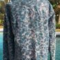 CHICO'S Chicos 3 Leather Suede Jacket Top NEW L/XL Lined Front Zip Textured $298