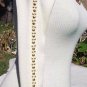 Cache Moc Turtle Neck Metal Studs Down Sleeve Top New XS/S/M/L Stretch $118 NWT