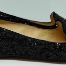 Gianni Bini Black Glittery Ballet Flats with Patent Toe Leather Lining 8M NWoB Gianni Bini Black Glittery Ballet Flats with Patent Toe Leather Lining 8M NWoB