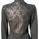 Cache Lined Hidden Zipper Elaborate Lace Back Top Jacket New S/M/L $188 NWT Cache Lined Hidden Zipper Elaborate Lace Back Top Jacket New S/M/L $188 NWT